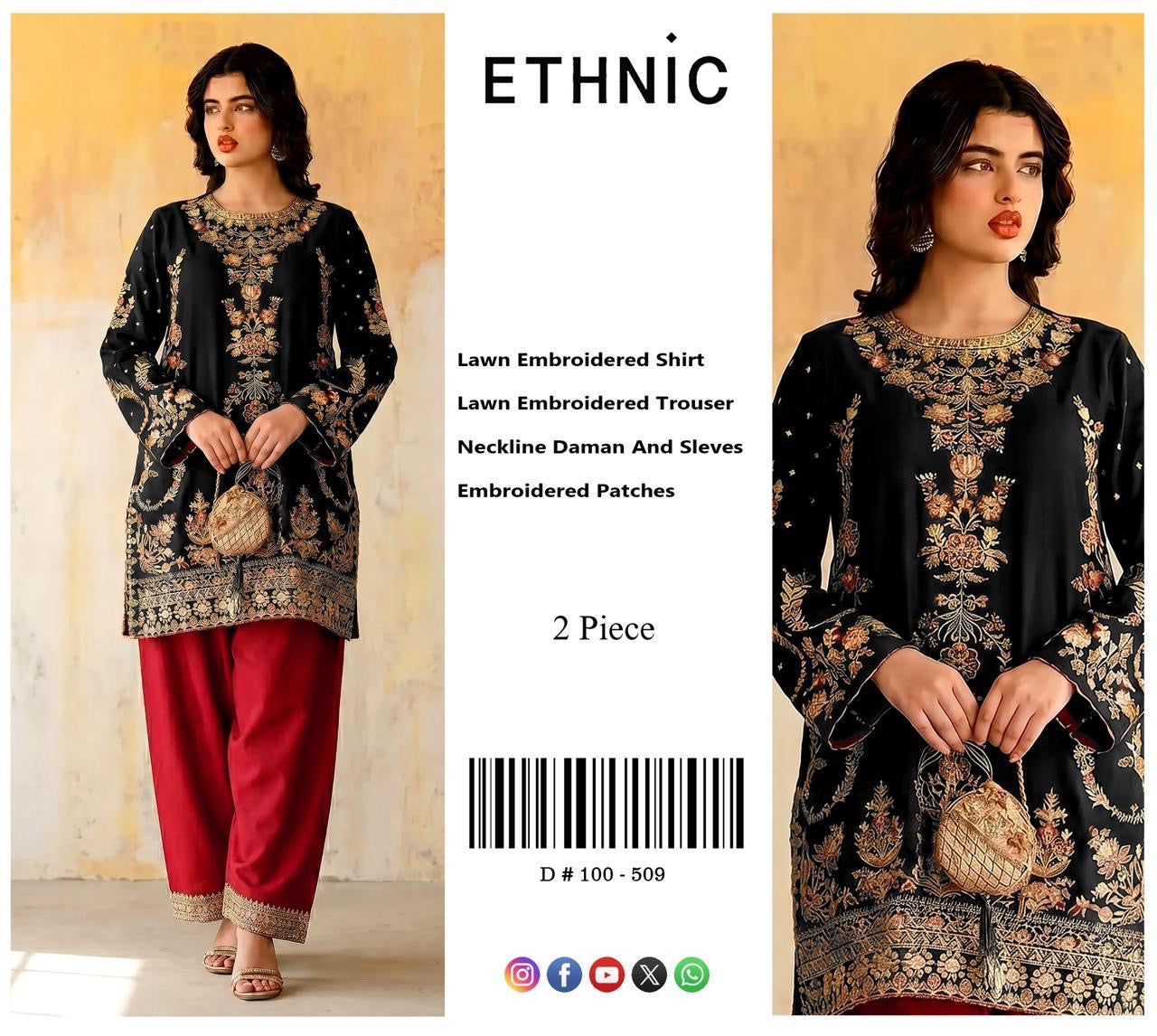 Ethnic Emb 2 pec