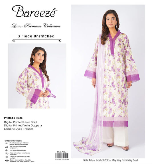 BAREEZE PRINT 3PEC