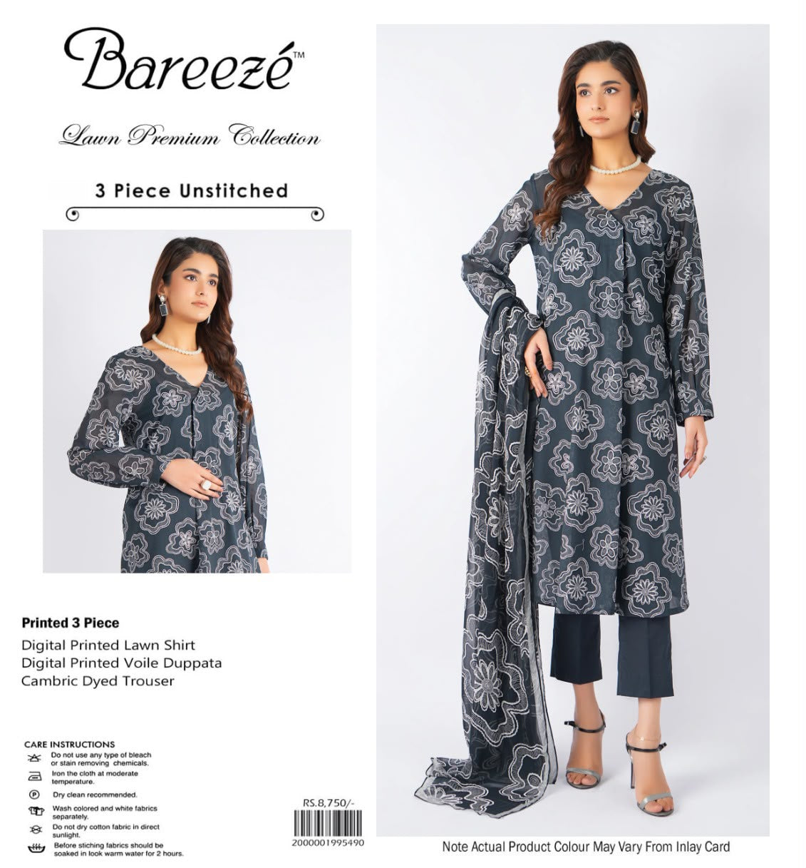 BAREEZE PRINT 3PEC