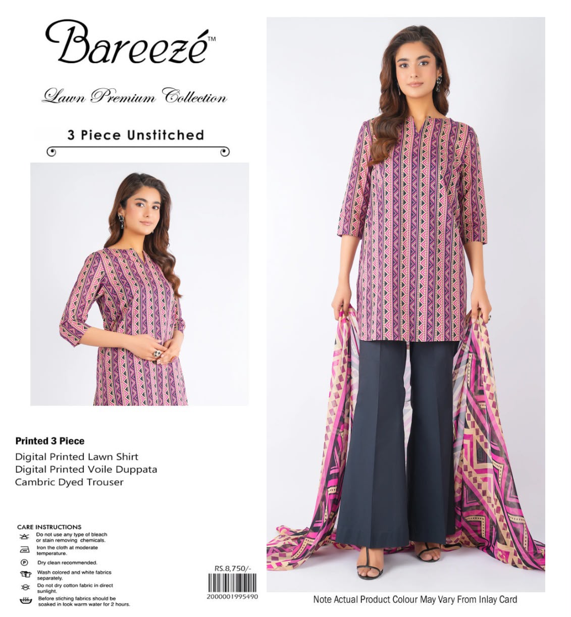BAREEZE PRINT LAWN