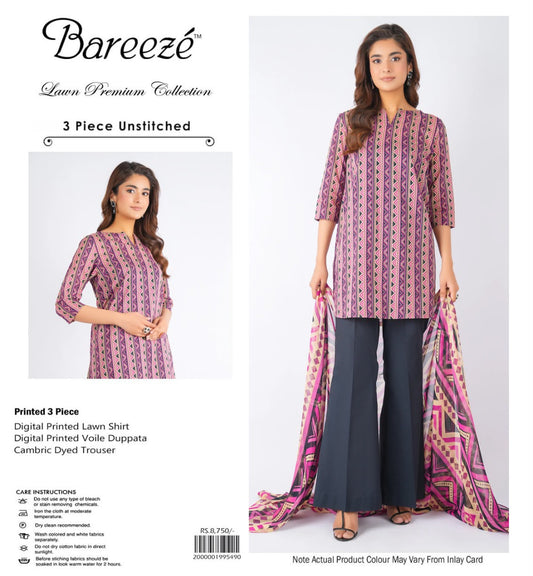 BAREEZE PRINT LAWN
